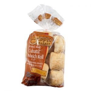 Ciabatta Rolls | Packaged